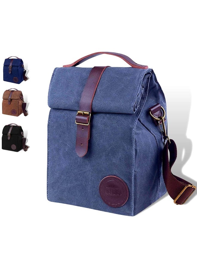 ASEBBO Insulated Lunch Bag for Women & Men (Grey) - Image 1